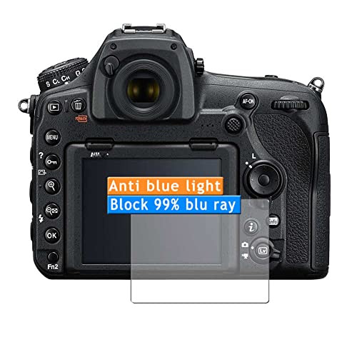 Vaxson 3 Unidades Protector de Pantalla Anti Luz Azul, compatible con Nikon digital SLR camera D850 [No Vidrio Templado ] Nuevo Película Protectora Film Guard