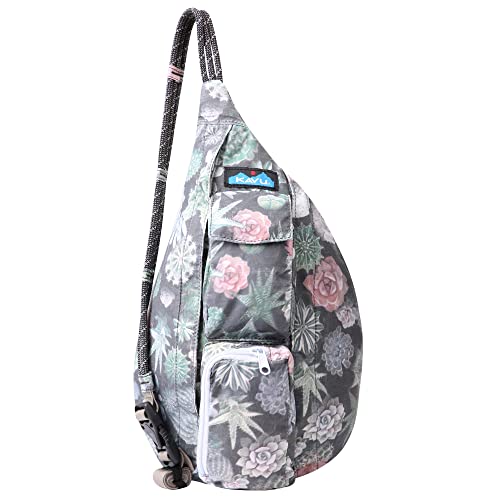 KAVU Mini Rope Sack Sling Crossbody Backpack - Greenhouse