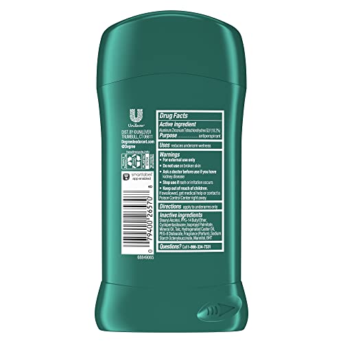 Degree Men Protection Antiperspirant Deodorant Sport 2.7 oz Pack 12 miniatura 5
