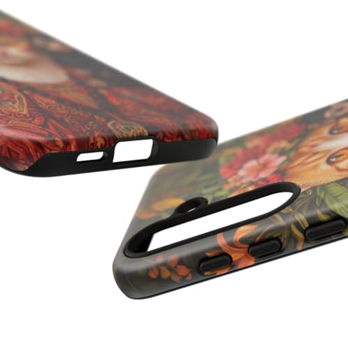 Coque Samsung S24 Plus chat roux rigide mate évite rayures et traces de doigts - 3