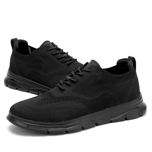 Image of Men's Oxfords Business Shoes Fashion Mesh Casual Dress Walking Sneakers Comfortable Lightweight Soft Sole