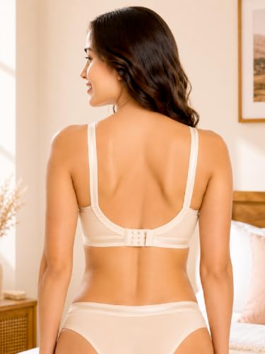Image of SONA Perfecto Plus Size Full Coverage Cotton Bra for Woman