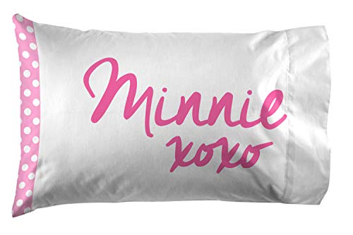 Jay Franco Disney Minnie Mouse Pink & White Sheet Sets (Twin) #TOP3