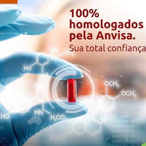 3Uni Coenzima Q10 100% Pura Maxima Absorção 500mg 360Cáps Kit 6 Meses Ecomev