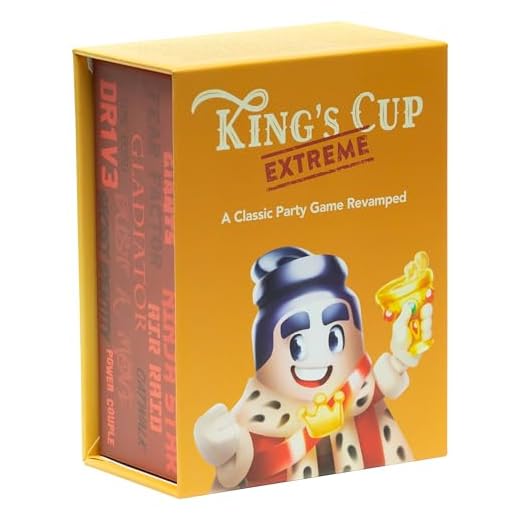 Lost Boy Entertainment King’s Cup Extreme - Drinking Games - Card Games for Adults, Couples, Bachelorettes - Party Games - Game Night - Date Night - Laugh and Drink - Get Buzzed Have Fun