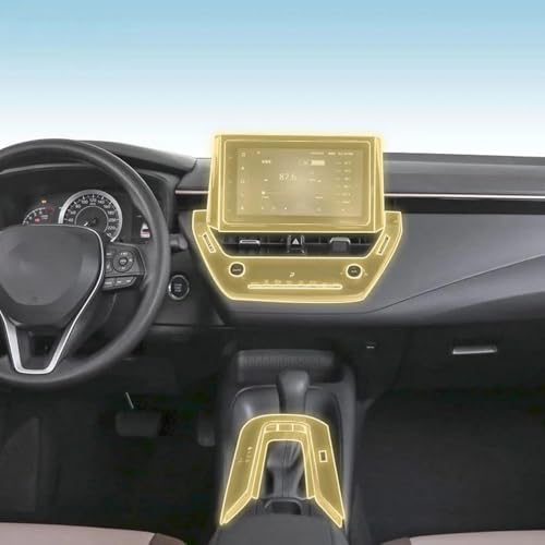 Protection peinture PPF pour intérieur voiture Toyota Corolla anti-rayure