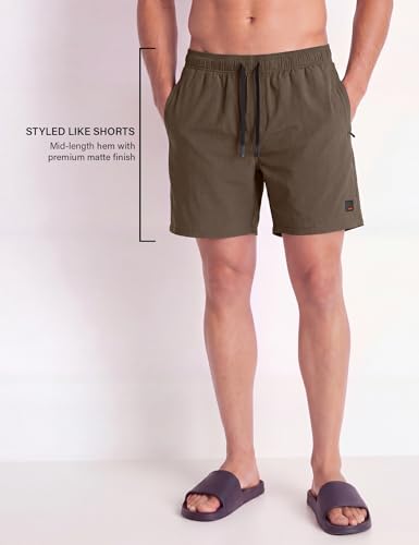 Image of DAMENSCH Men Matte Finish, Quick-Dry Shorts DaAqua Swim Shorts