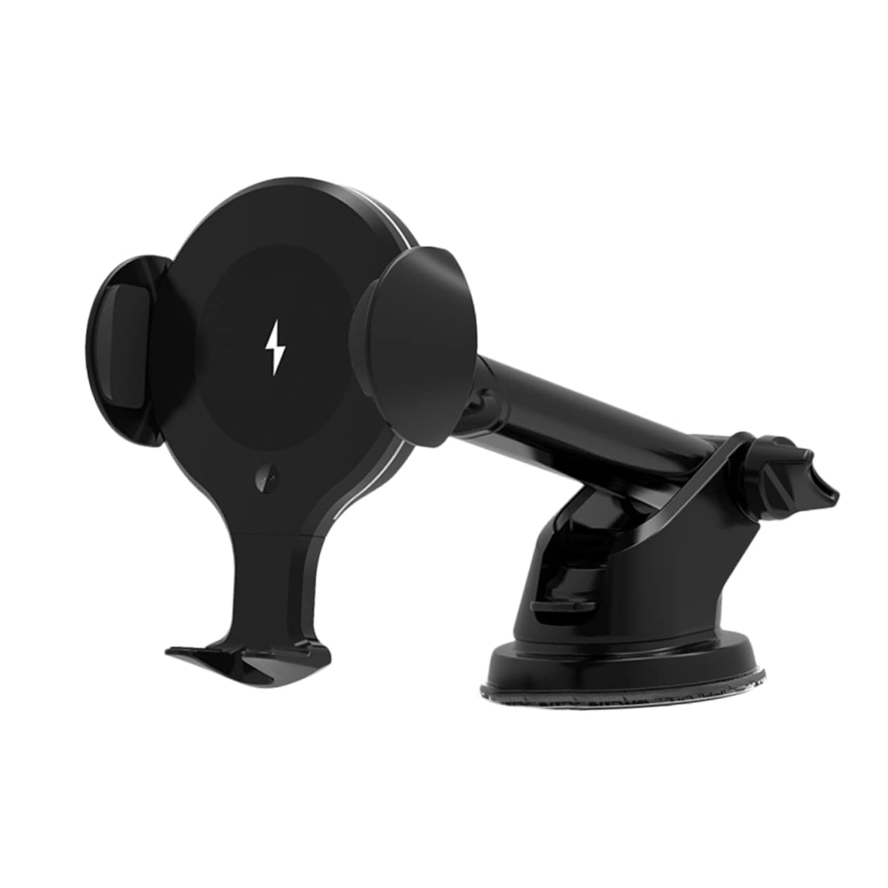 Hemobllo Caricatore 12v Auto per Telefono Supporto Auto Wireless 10w Ventosa e Clip per Bocchetta Abs e Pom