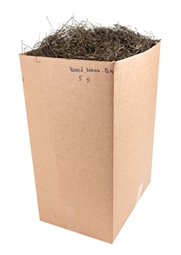 SuperMoss (21622) Aspen Wood Excelsior - Natural Wood Moss Filler for Gift Baskets, Chicken Nesting Boxes, Pet Hamster Bedding, Indoor Plants & Crafts, 2,590 cu in, Brown