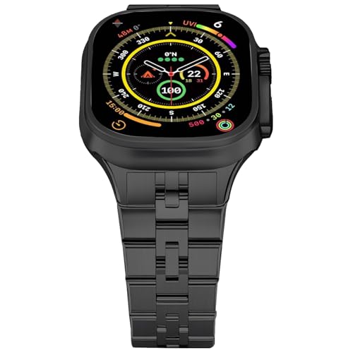[RACINGPREMIUM] AppleWatch Ultra1/2/3/S10/S9/S8/S7/S6/S5/SE�V���[�Y�Ή��A�x���M�[���f�U�C���A����316L�X�e�����X���o���h�A�X�e�����X�|���`�^�������R�l�N�^�[/�o�b�N���A�A�b�v���E�H�b�` �o���h�i