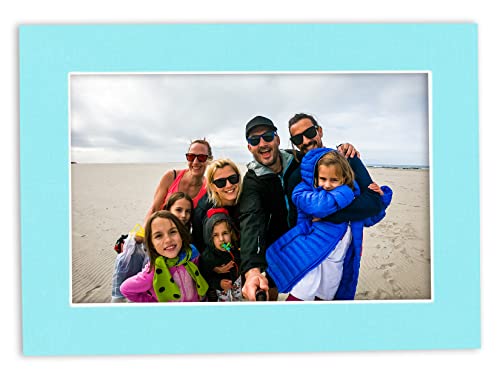 4X6 Mat For 5X7 Frame - Precut Mat Board Acid-Free Mixed Colors 4X6 Photo Matte Made To Fit A 5X7 Picture Frame, Premium Matboard For Family Photos, Show Kits, Art, Picture Framing, Pack Of 25 Mats #TOP3