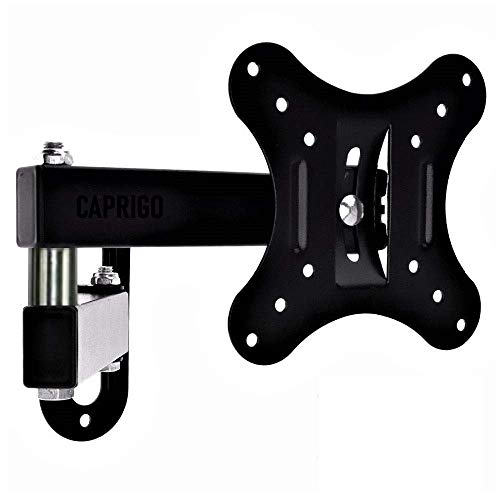 Caprigo Heavy Duty TV Wall Mount Stand for 12 to 27 Inch LED/LCD/Monitor Screen’s, Full Motion Rotatable Universal TV & Monitor Wall Mount Bracket with Swivel & Tilt Adjustments (M417) Caprigo Heavy Duty TV Wall Mount Stand for 12 to 27 Inch LED/LCD/Monitor Screen’s, Full Motion Rotatable Universal TV & Monitor Wall Mount Bracket with Swivel & Tilt Adjustments (M417)