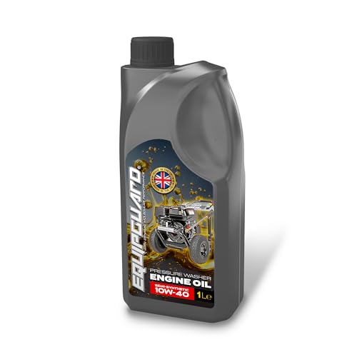 Equipguard® 10W-40 Engine Oil For Petrol and Diesel Pressure Washers (1L)