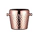 Ice Bucket Piwo kostki lodu bar zimny napój beczka kreatywność wiadro deserowe zachowaj świeżość pojemnik smoothie umieść kostki lodu 11 x 9,7 x 11,8 cm x MJ (kolor: różowe złoto)