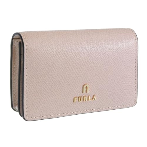 [フルラ] 名刺入れ レディース カードケース ビジネス レザー カメリア CAMELIA BUSINESS CARD CASE WP00408ARE000 (BALLERINAi/ベージュ) [並行輸入品]