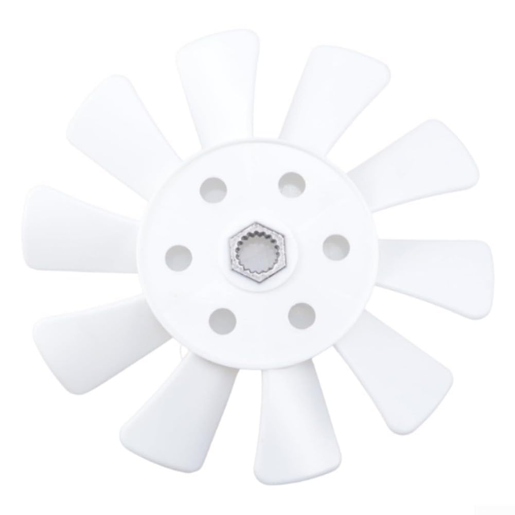 For Hydro Fan Replacement M809036 AM882303 285-793 for Lawn Tractor L105 L107 L108 L110 L111 L118 L120 L130 LT150 LT160 LT170 LT180 LT190 X300, 6 inch diameter with 10 scoops made of polypropylene