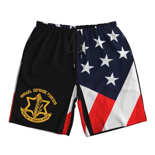 IDF Israeli Defense Force Logo Mens Swim Trunks Quick Dry Board Shorts 7