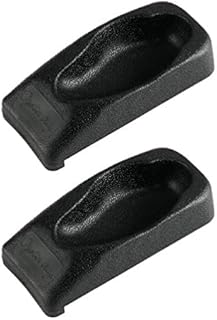 HEMOTON 2pcs Oyster Holder for Shucking Oyster Shucking Clamp Oyster Opening Tool Oyster Shucking Accessories Kitchen Gadget (Black)