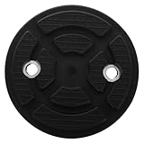 Ciieeo Patin De Levage en Caoutchouc Rond pour Cric De Sol, Compatible Pont Élévateur Deux Colonnes, Usage Automobile Et Remorque, Accessoire De Levage Sûr Et Stable