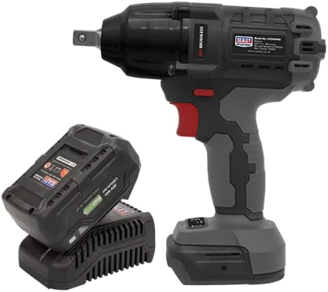 Sealey CP20VPIWKIT1 20V 4Ah 1/2" Sq Drive Brushless Impact Wrench Kit 700Nm, Multi-colour