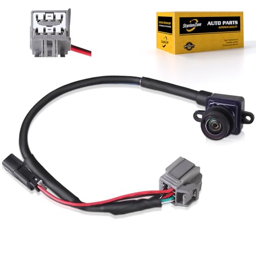 Image of Backup Camera Compatible with Dodge: Journey 2011-2020 Replaces OE# 56054158AB 56054158AC Plug and Play-Rear View Reverse Parking Assist Back Up