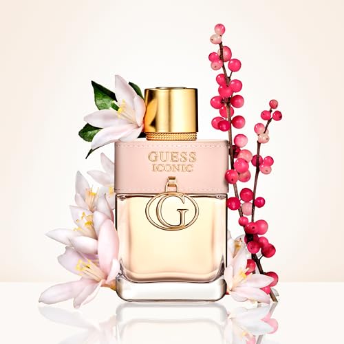 Image of Guess Iconic Women Gift Set (Eau de Parfum 100ml + Travel Spray 15ml + Body Lotion 100ml + Pouch)
