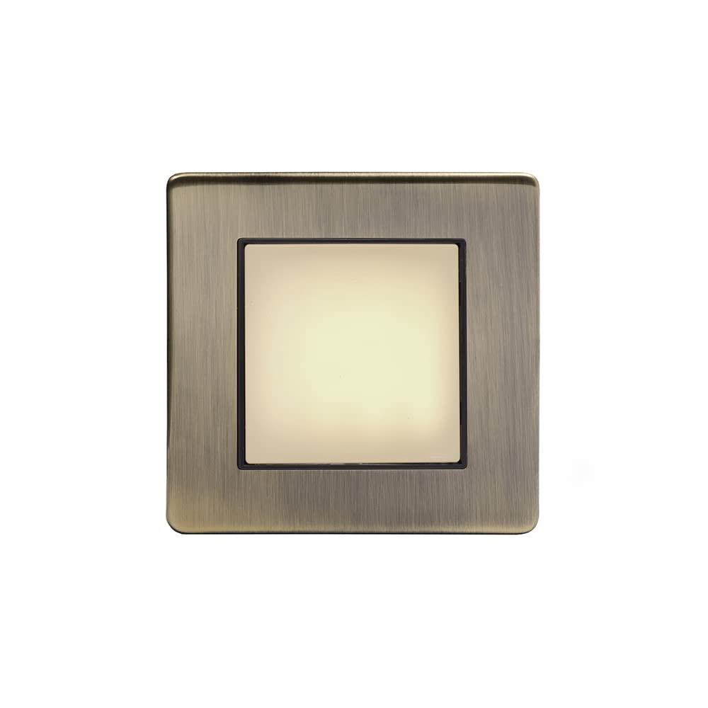 Soho Lighting Light/White Soho Ing Antique Brass Led Stair - Warm