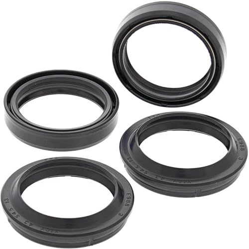 All Balls Racing 56-133 Fork & Dust Seal Kit Compatible with/Replacement for Aprilia, Buell,Caviga, Honda, Kawasaki,Suzuki
