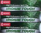 DENSO Iridium Tough Spark Plug Hijet S500P H26/9~KF Part Number VXUH20I (3 Pieces)