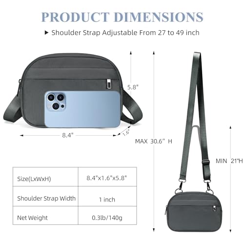Image of MAXTOP Small Crossbody Bags for Women Belt Bag Fanny Pack with Adjustable Strap