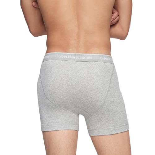 Image of White Solid Mid Rise Trunks - Pack of 3