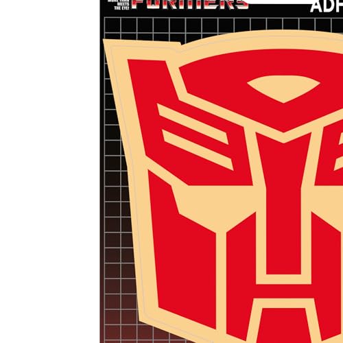 Image of Hasbro Transformers Autobots Adhesive Vinyl Decal - Classic Autobots Sticker for Water Bottle or Laptop