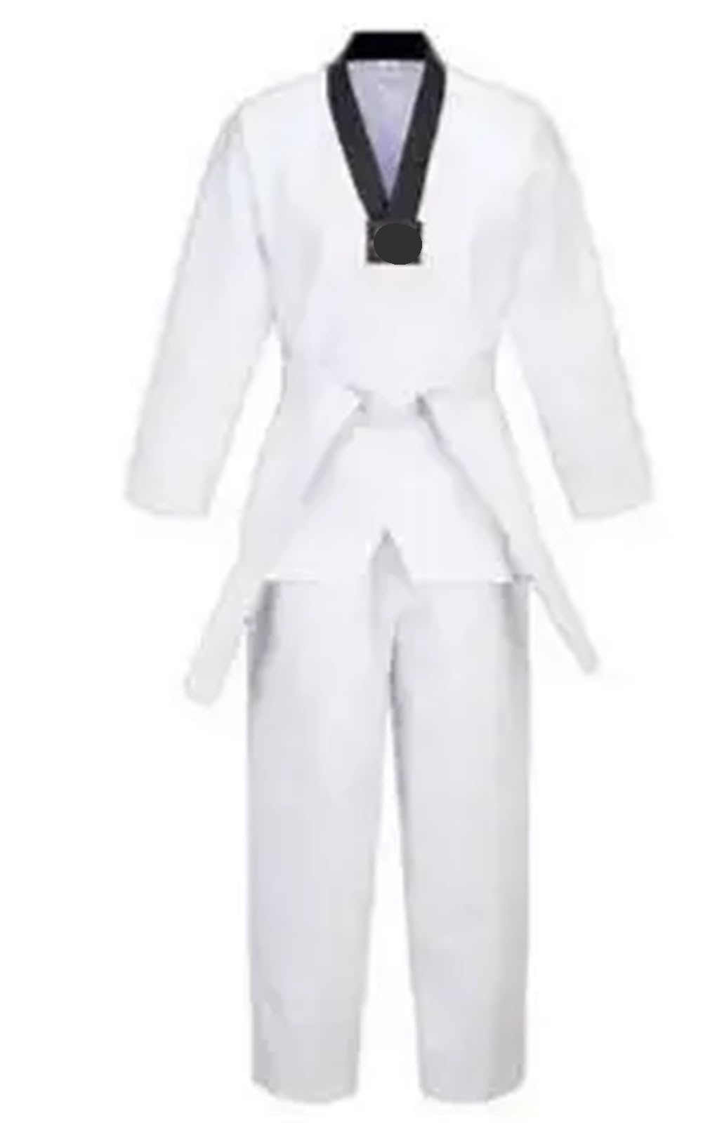 Traje De Judo Trajes de Judo, Disfraces, Ropa, Uniformes Blancos de Taekwondo, Karate, Judo, Dobok, Ropa for Adultos, Uniforme Gi de Manga Larga Unisex(160cm)