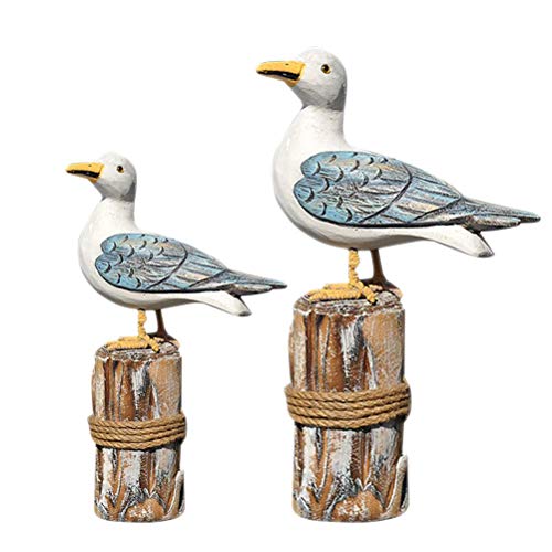Ornements de mouette en bois idée cadeau souvenir de vacances