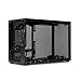 SSUPD Meshroom D Mini-ITX Small Form Factor (SFF) Case - Full Mesh Side Panel - Tool-Free and Easy Accessibility Black (Variant B)