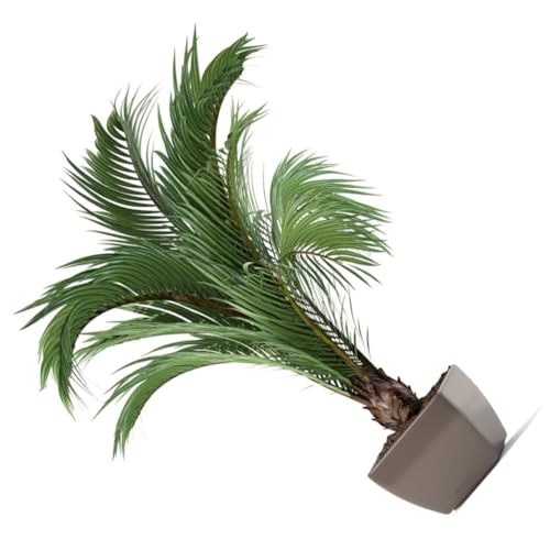 Pegatina de pared de interior autoadhesiva Cabilock vinilos lavables de plantas 4 piezas 4