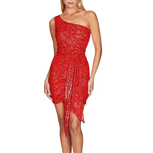 Robe de soirée moulante avec sequins et col licou été