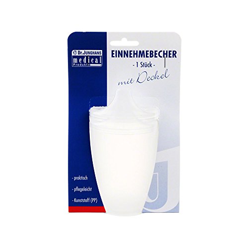 EINNEHMEBECHER m.2 Griffen+2 Deck.4+12mm milchig 1 St Cover