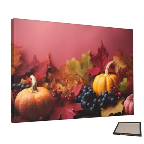Peinture murale Thanksgiving toile esthétique salon sans cadre HCLYvexiria