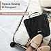 Wayfarer Supply Co. Hanging Travel Toiletry Bag - Large Cosmetic Bag Organizer for Toiletries, Makeup and Shaving Supplies - Cruise and Travel Essentials for Women & Men, Black