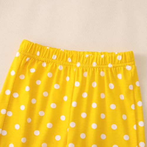 IZYJOY Toddler Baby Girl Birthday Outfit Cute My Bee Day Shirt Flared Pants Set 2nd 3rd 4th 5th 6th Birthday Clothes4