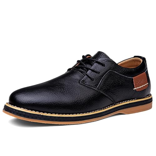 Men's Urban Formal Lace Up Leather Oxford Shoes Classic Business Fashion British Leather Shoes Comfort Toe Oxfords - Main Image