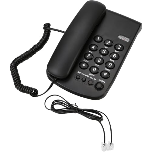 Teléfono fijo con cable TCF 2000 con volumen ajustable