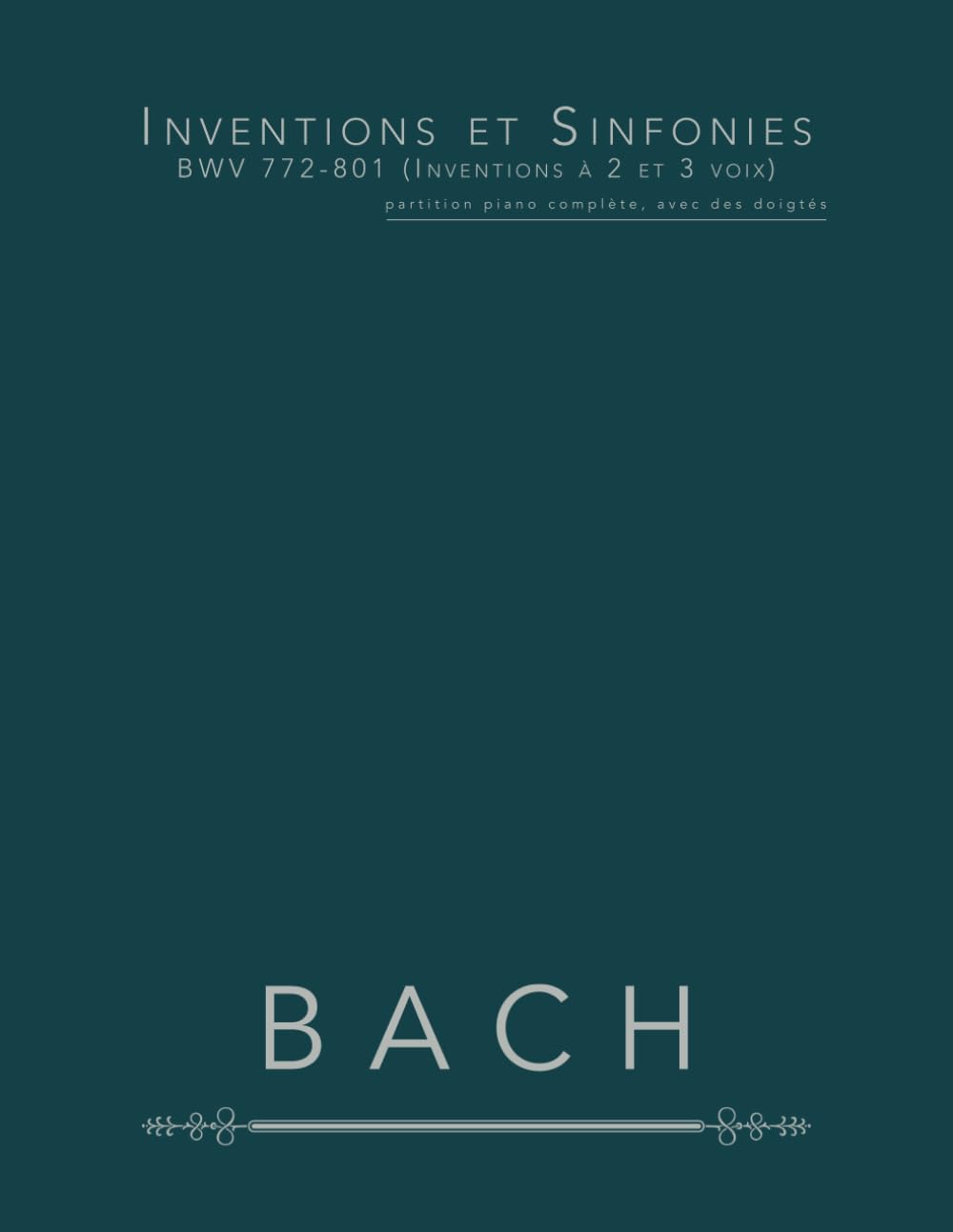 Inventions et sinfonies BWV 772-801 partition piano de haute qualité - 10