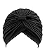 Leegoal Womens Twist Pleated Stretch Turban Hair Wrap Sun Cap
