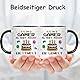 Gaming Tasse, Ein Gamer Altert Nicht Er Levelt, Gamer Geschenk für Computerspieler, Lustige Kaffeetasse Geburtstagsgeschenk für Jungen und Mädchen