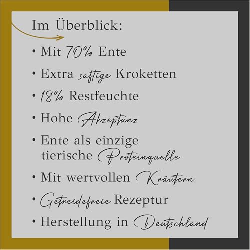 Primum - Soft Ente mit Kartoffel - 5 kg - Halbfeuchtes Hundefutter - Getreidefreies Trockenfutter - Hoher Fleischanteil - Optimal verdaulich