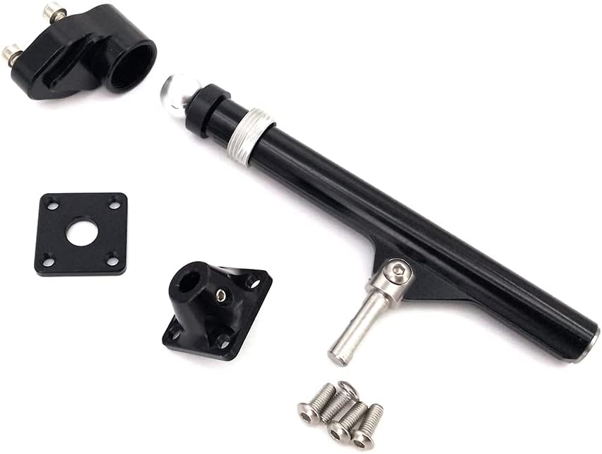 4.76mm 3/16" Flexible Shaft Strut Bearing Double Drive Bracket 110mm for RC Boat Speed Racing Catamaran CAT
