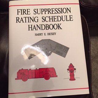 Fire suppression rating schedule handbook
