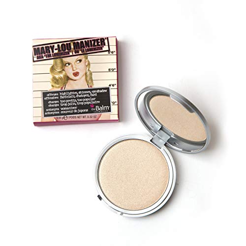 Mary Lou Manizer Iluminador em Pó. theBalm Cosmetics. Champagne